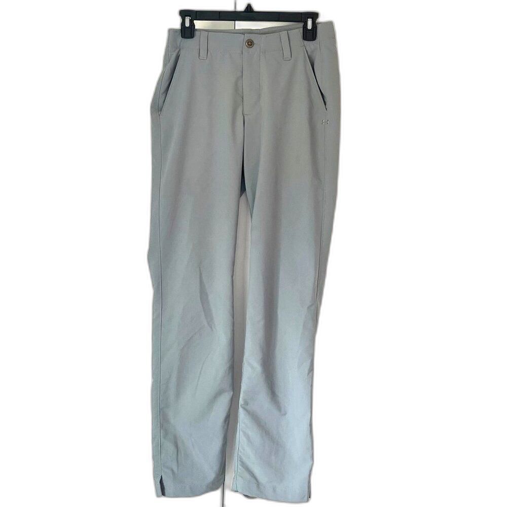 Under Armour Men's Gray Stretch Performance Golf Pants Size 30/32